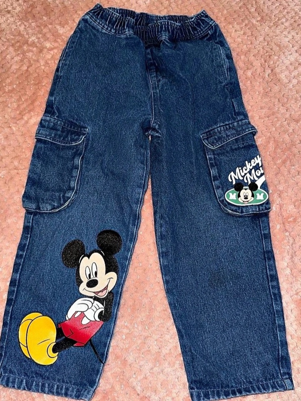 Mickey Mouse Blue Jeans Boys 5-6 Years